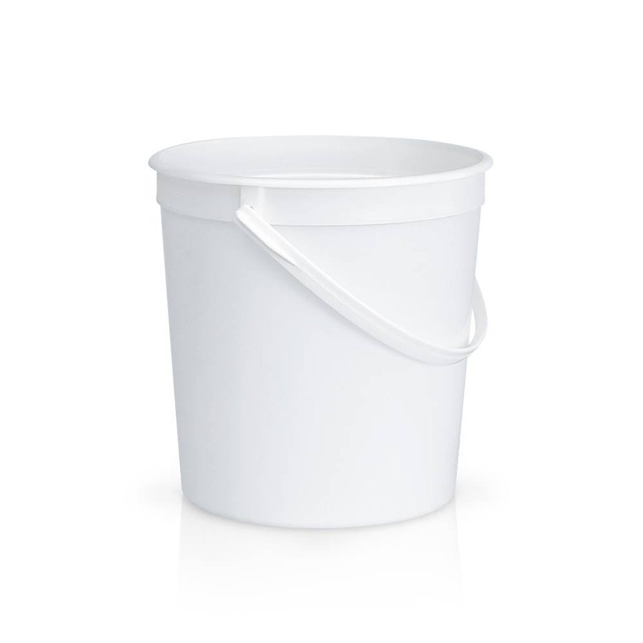 A 2/3 gallon (85 oz.) BPA-Free Food-Grade Bucket (T60785CPB) with a matching handle, shown on a white background. Sold in a case of 200.