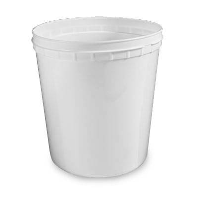 1 Gallon (128 oz) BPA Free Food Grade Round Container (T700128CP)